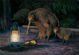 Midnight Snack- Giclee Print A3
