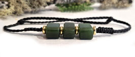 Pounamu 3-bead Bracelet