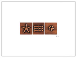 Copper Motifs Matted #3