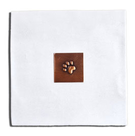 Wall tile - Paw print/Compassion