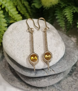 Kowhai Seed Drop Earrings