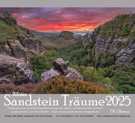 Kalender "Kleine - Sandstein Träume 2025"