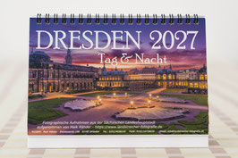Tischkalender "Dresden Tag & Nacht 2027"