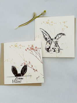 Faltkarte Ostern Hase