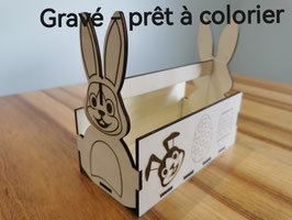 PANIER CHASSE AUX OEUFS PÂQUES