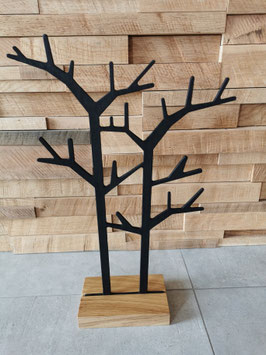 PORTE-BIJOUX Bois Arbre graphique grand modèle