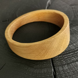 Bracelet bois asymétrique en chêne