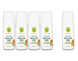 5 x Aloe Vera Rescue Gel 60ml