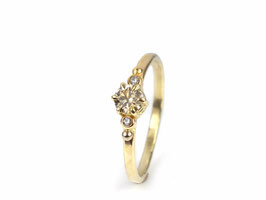 Ring in Gelbgold 585/000 mit Brillanten