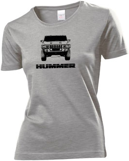 Hummerfreak T-shirt ''Hummer H2 front''