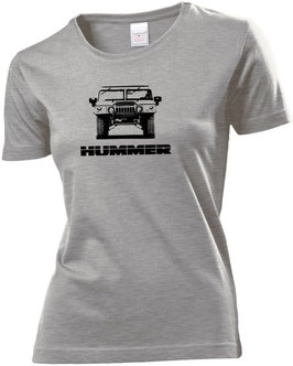 Hummerfreak T-shirt ''Hummer H1 front''