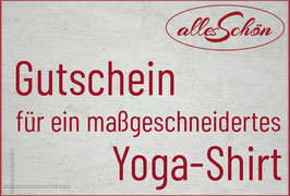 Gutschein Yogashirt