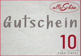 Gutschein 10 €
