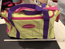 Sporttasche Tupperware mit Aussenfach und rundum Reissverschluss