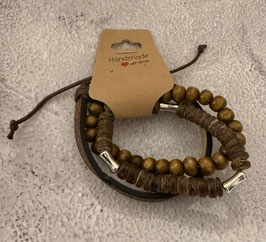 AB008-7 ARMBAND HOLZ UND KUNSTLEDER (3)