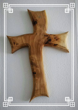 Holzkreuz Massiv aus Pappelholz