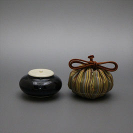 大海 茶入 伊藤間道