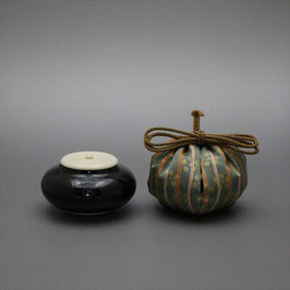 大海 茶入 利休梅