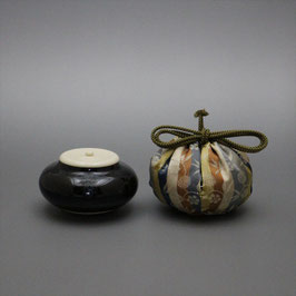 大海茶入 笹蔓　c