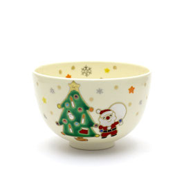 クリスマス ツリー 茶碗 宝泉