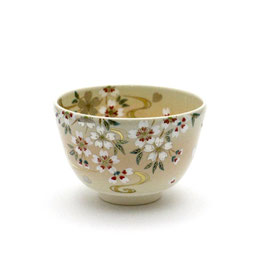 桜流水 茶碗 起楽
