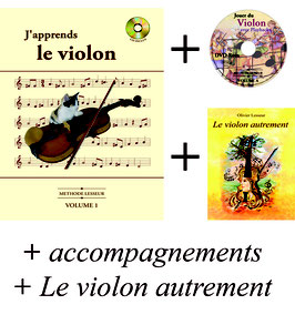 Volume 1 PREMIUM de J'apprends le Violon