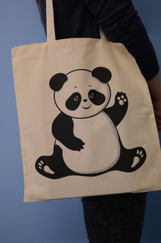 Stofftasche Panda