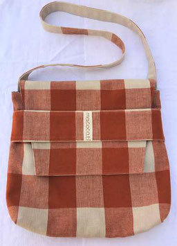 BESACE MARTINGALE ORANGE BRULEE