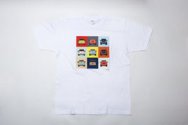 フィアット５００カラフルTシャツ