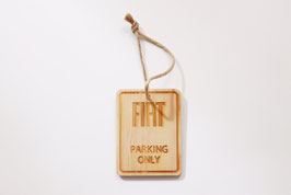 FIAT PARKING ONLY オフィシャルライセンスエアフレッシュナー ラ・ナトュラーレ