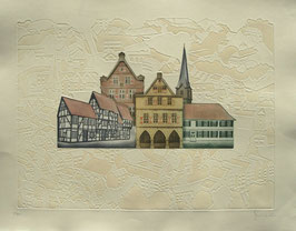 Joseph Robers Werne, Rathaus,St. Christopherus mit Pfarrhaus, Stadtmuseum, Altes Steinhaus