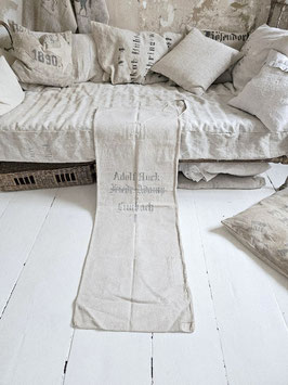 HUCK 1 antiker langer Leinensack Getreidesack Mehlsack