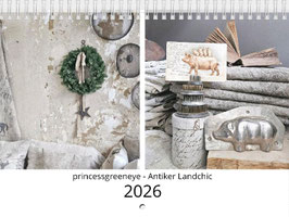 VORBESTELLUNG princessgreeneye - WANDKALENDER 2026
