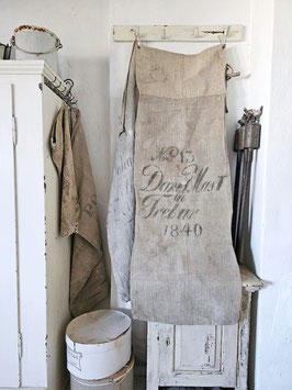 VERKAUFT Rol 14.05. 1840 twoface antiker Getreidesack Mehlsack Leinensack