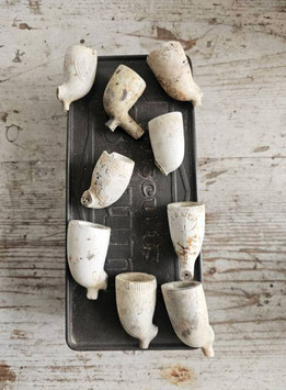 10erSet CLAY PIPES II