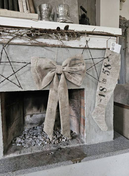 VERKAUFT Rei 10.11. XXL 69cm SCHLEIFE - mit Schrift XXIII