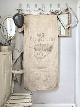 VERKAUFT Con 25.01. GEORG 1913 No7 antiker Getreidesack