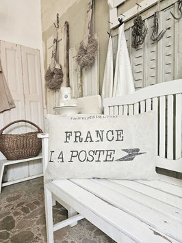 VERKAUFT Cia 11.11. FRANCE LA POSTE - Franz Postsack Leinenkissen 60x38 (II)