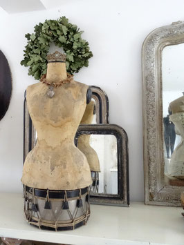 VERKAUFT Mäd 01.04.   antike franz. Schneiderpuppe / Schneiderbüste - french shabbychic