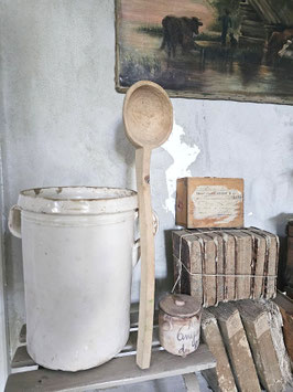 uralter großer Holzlöffel - unbenutzt aus Frankreich