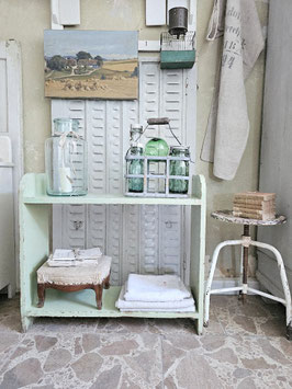 uraltes stabiles Standregal - mint mit Patina