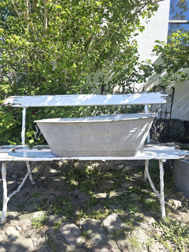 VERKAUFT Ets 10.05. uralte Badewanne Kinderbadewanne Zinkwanne