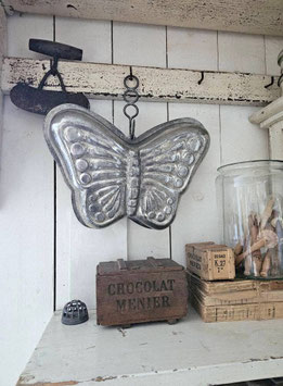 VERKAUFT Cla 01.03. SCHMETTERLING sehr alte GROSSE Backform