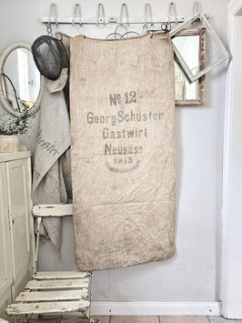 VERKAUFT Wit 15.07. GEORG 1913 No12 antiker Getreidesack