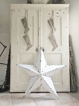 XXXL 107cm Amish Stern WEISS