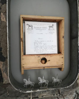 1xVERKAUFT Stu 04.06.  Uralte  Reiter Zinnsoldaten - unbemalt - traumhafte Patina