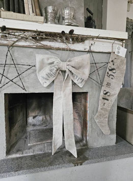 VERKAUFT Ull 09.11. XXL 80cm SCHLEIFE - mit Schrift  XVI