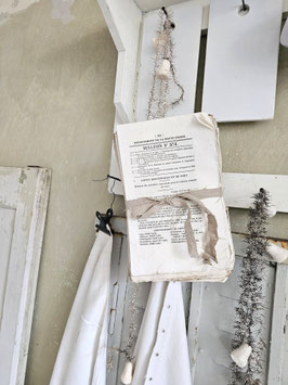 VERKAUFT Har 10.01. Stapel BULLETIN 1845 - PREFECTUR DE LA HAUTE-VIENNE