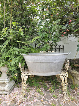 VERKAUFT Ets 23.05. 83cm uralte Badewanne dicht Kinderbadewanne Zinkwanne