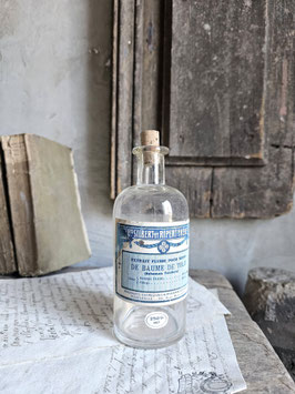 VERKAUFT Kah 06.03. antike Flasche DE BAUME DE TOLU 250gr